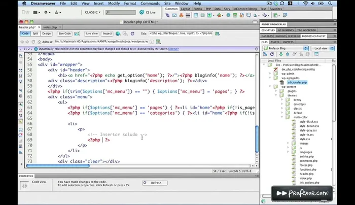 Verificar el resultado en el navegador web.
