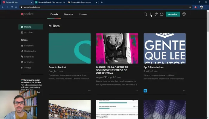 Pega la URL en el campo correspondiente y guárdalo.