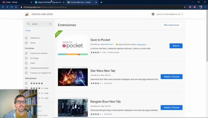 El icono cambiará de color indicando que el artículo se ha guardado.