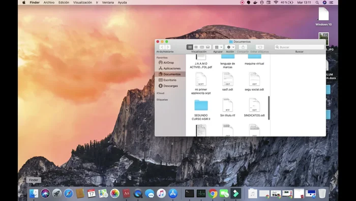 Abre 'Aplicaciones' > 'Utilidades' > 'Monitor de Actividad'.
