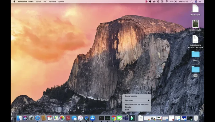 Alternativamente, arrastra el icono del Dock a la papelera para eliminarlo.