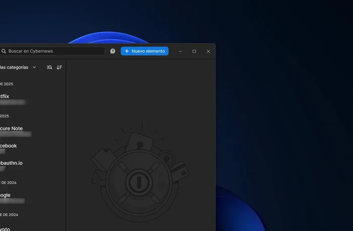 Inicia sesión en la aplicación.