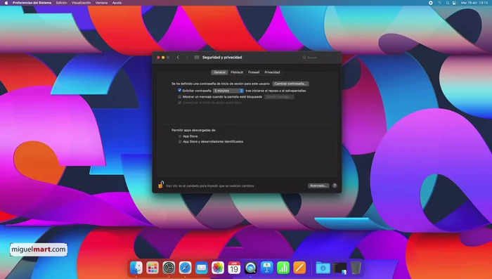 Desbloquea el candado para poder realizar cambios.