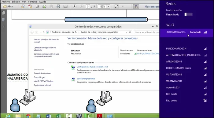 Si persisten problemas con la asignación de IP, desactivar y activar la conexión Wi-Fi del computador.