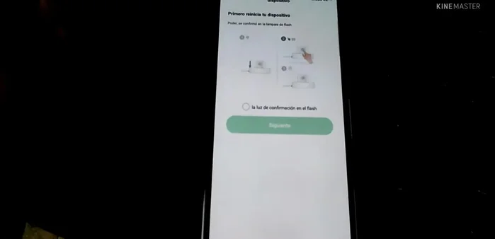 Espera a que la luz del enchufe parpadee, indicando que está en modo de emparejamiento.