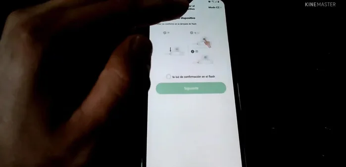 Espera a que la luz del enchufe parpadee, indicando que está en modo de emparejamiento.