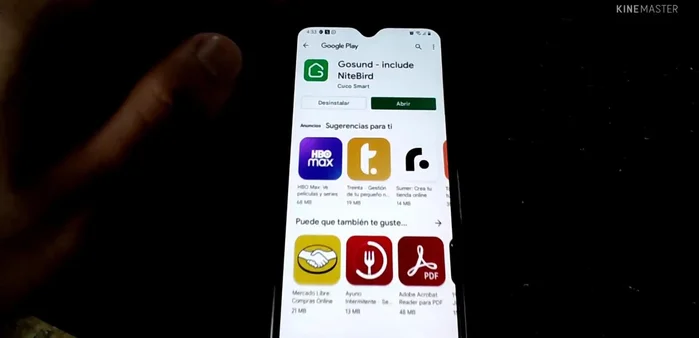 Regístrate en la aplicación 'Go'.