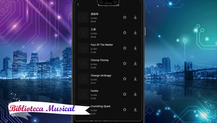 Añadir audio o música desde la biblioteca de CapCut.