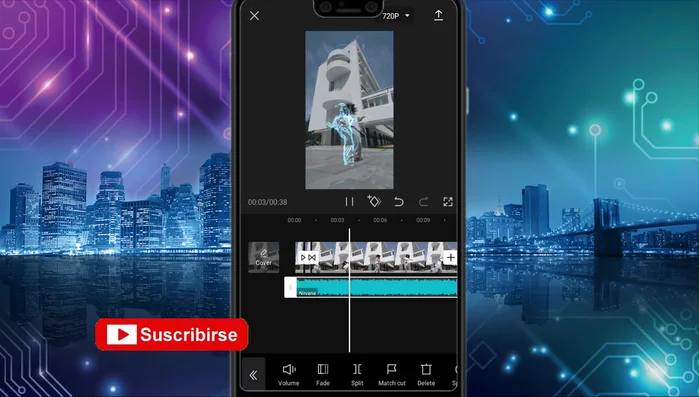 Utilizar la opción "Croma Key" para eliminar fondos de color de imágenes o logos.