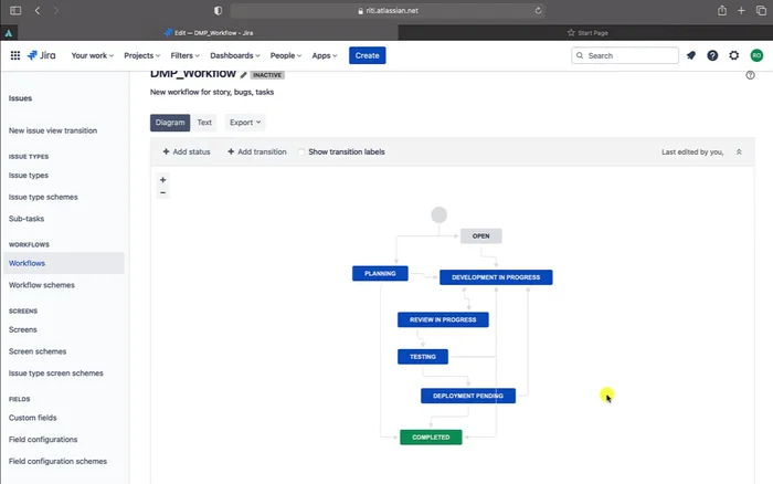 Asociar estados con columnas del tablero: Vincular los estados del flujo de trabajo a las columnas del tablero Kanban para una mejor visualización y gestión. (868.72)