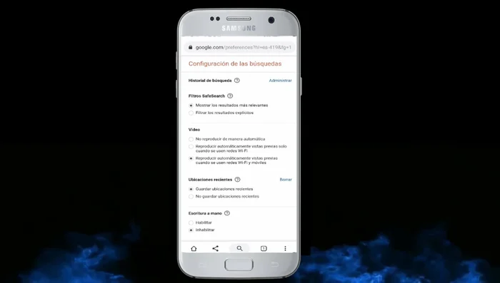 Guarda los cambios y acepta los términos.