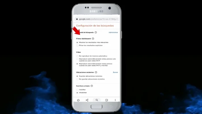 Guarda los cambios y acepta los términos.