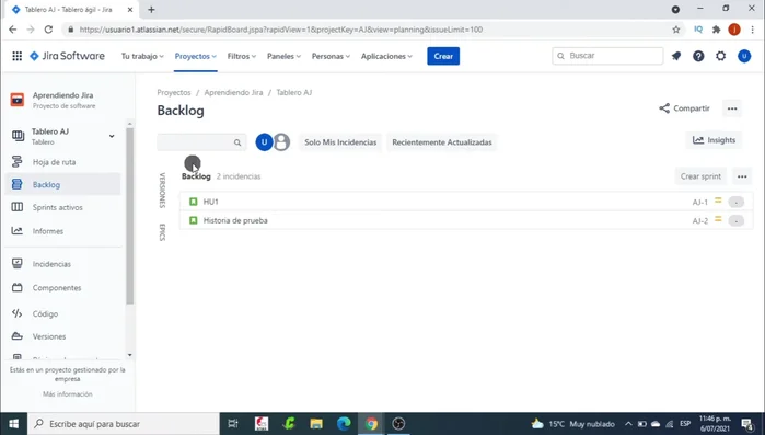 Seleccionar la opción 'Permisos'.