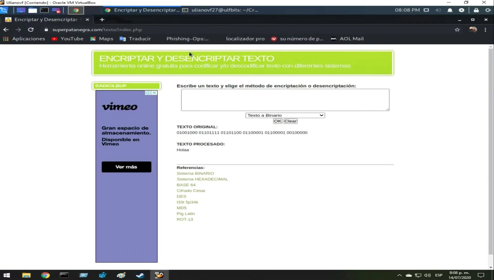 Encriptación de Mensajes: Guía Completa con Python y Herramienta Online