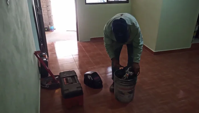 Limpiar el área de trabajo.