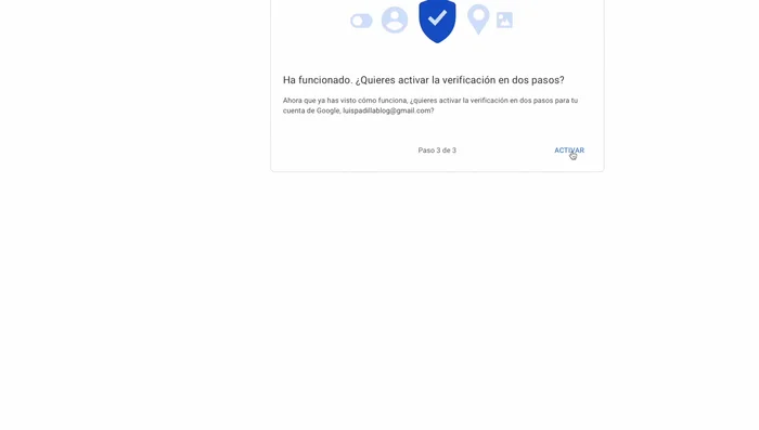 Pega el código copiado en el llavero de iCloud (en la sección de tu cuenta de Google).