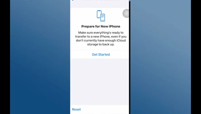 Vuelva atrás y pulse 'Cuenta'