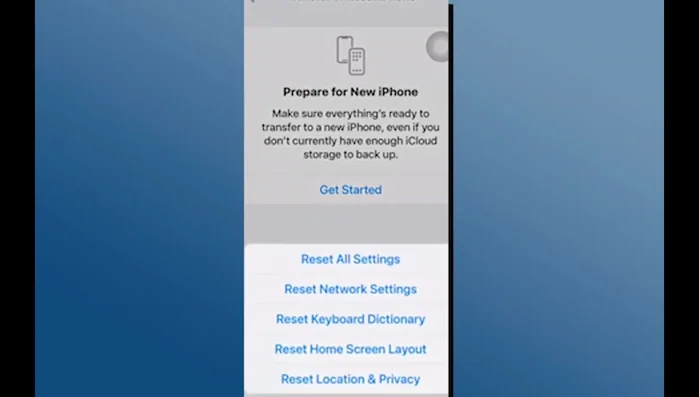 Vuelva atrás y pulse 'Cuenta'