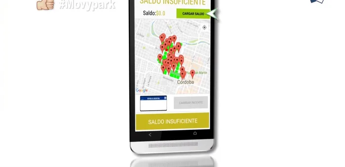 Cargar saldo mediante tarjeta de crédito, débito, Rapipago, etc. (mínimo 50 pesos).