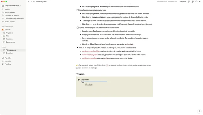 Anidar bloques de contenido dentro de otros (por ejemplo, una tabla dentro de un destacado).