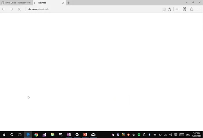 Descargar la aplicación Slack para tu sistema operativo (Windows, Mac, Linux o móvil).