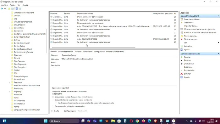 Confirmar haciendo clic en "Sí"