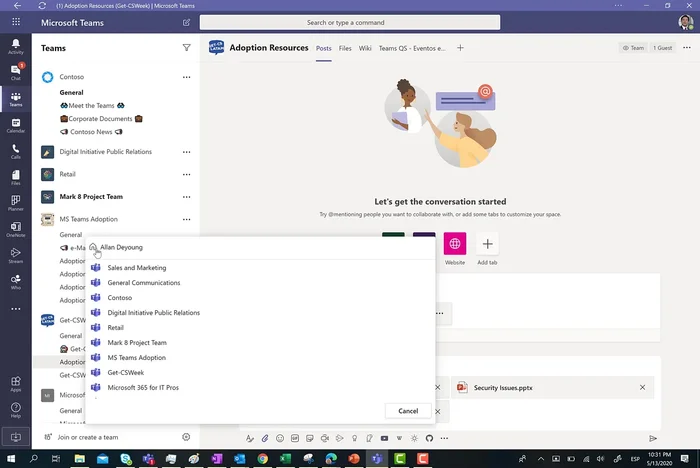 Selecciona el archivo.