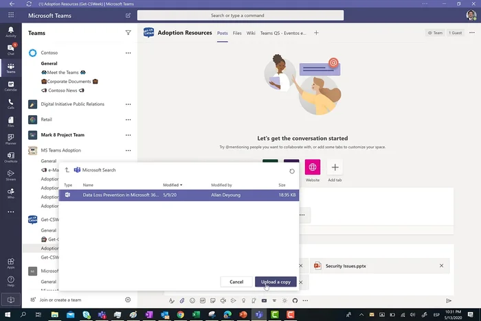 Selecciona el archivo.