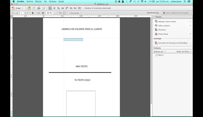 Presiona 'Cerrar'. Usa la 'Vista previa' para ver cómo se verá el documento.