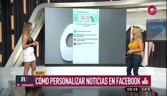 En "Preferencias de noticias", elige a quién quieres ver primero.