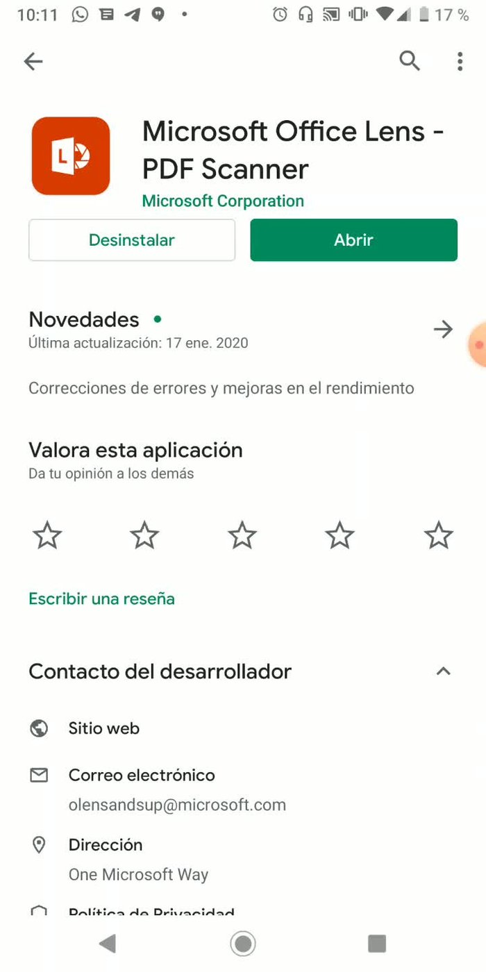 Abre la aplicación. Te pedirá permisos, acéptalos.