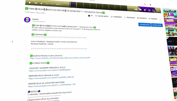 Extraer el archivo .zip del Data Pack.