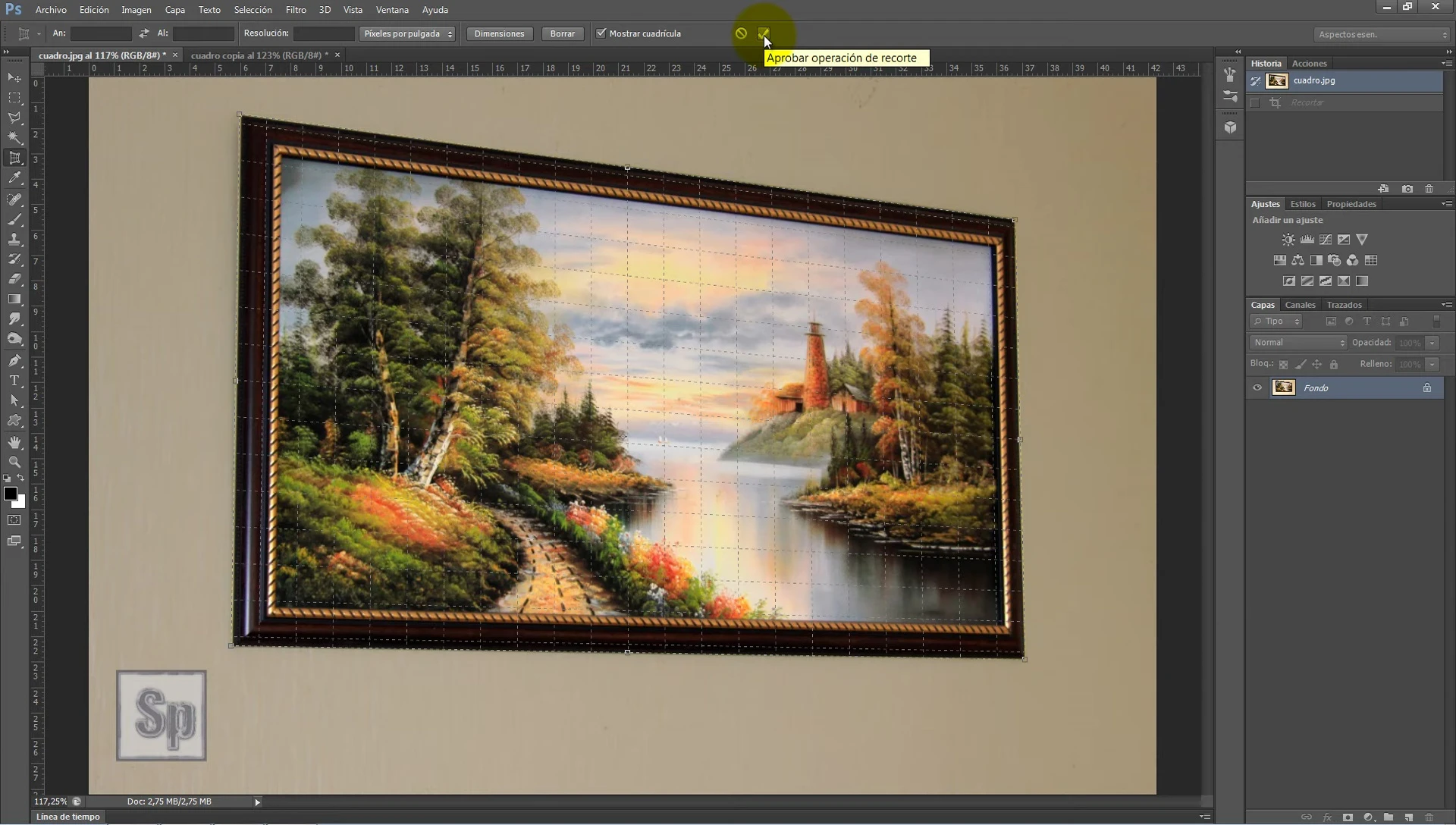 Recorte Perfecto: Domina el Recorte con Perspectiva en Photoshop