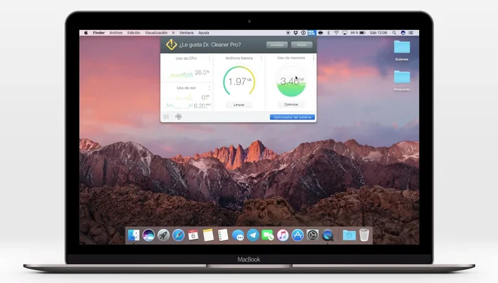 Optimiza la memoria RAM con la función "Optimizar" de Doctor Cleaner Pro.