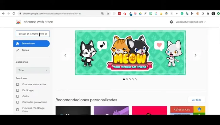 Instala la extensión Grammarly
