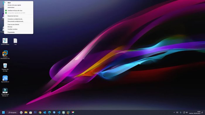 En la ventana de Administración de equipos, haz clic en 'Administrador de dispositivos'.