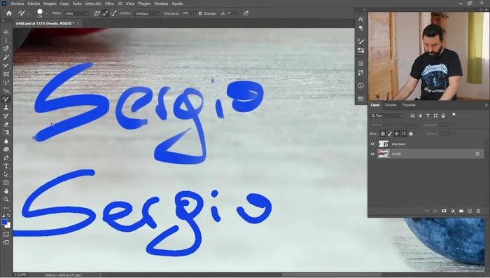 Herramienta Sustitución de Color: Reemplaza un rango de colores por otro.