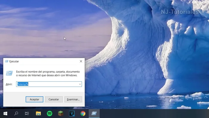 Abrir la ventana 'Ejecutar': Presiona las teclas Windows + R, o busca 'Ejecutar' en el buscador de Windows.