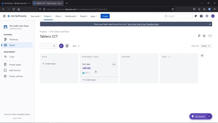 Aprender a mover las tareas entre columnas para reflejar su progreso (Ej: Por Hacer, En Progreso, Revisando, Hecho).