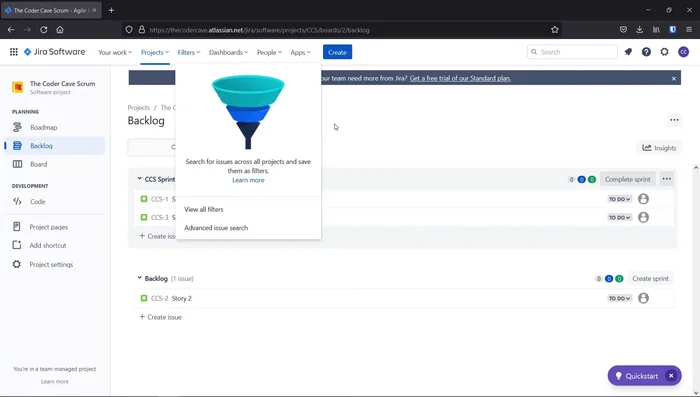 Utilizar los filtros para buscar tareas según criterios específicos.