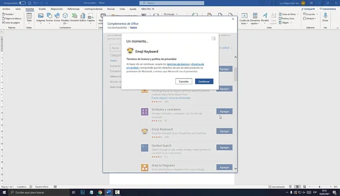 Sigue las instrucciones para instalar el complemento.