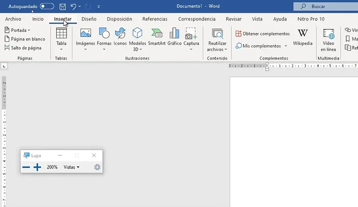 Localiza el grupo 'Complementos' y haz clic en 'Obtener Complementos'.