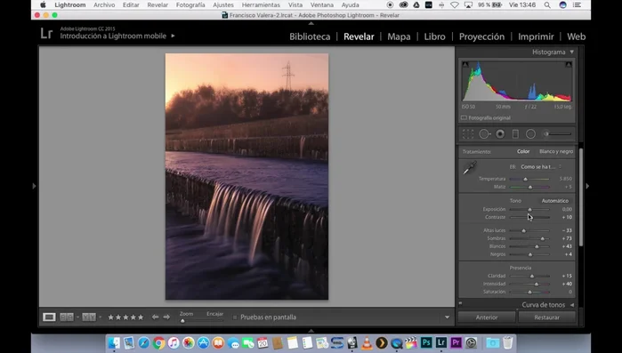Realizar ajustes finales de exposición y sombras para equilibrar la imagen.