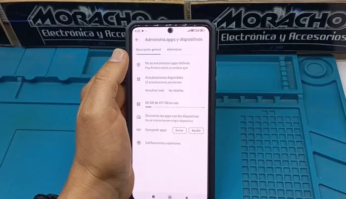 Despliega la lista y selecciona 'No instaladas'.