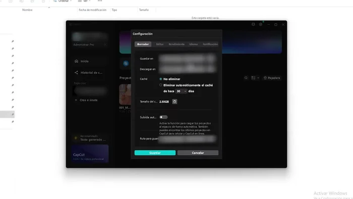 Hacer clic en 'Guardar'