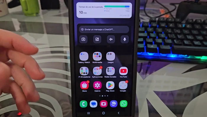 Grabar los vídeos que deseas unir.