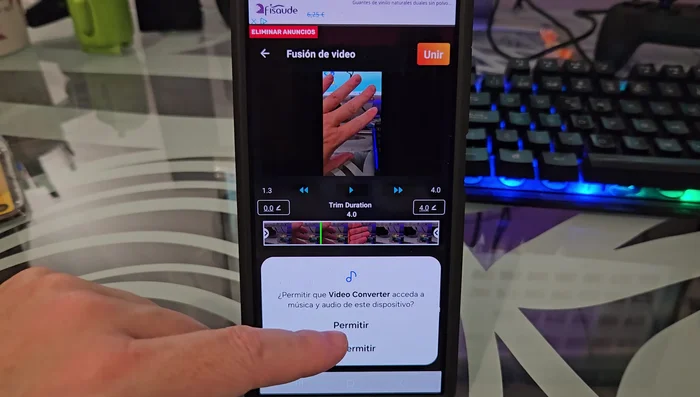 Cambiar el orden de los vídeos si es necesario.
