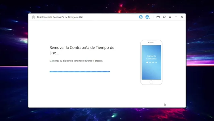 Desactivar 'Buscar mi iPhone' antes de iniciar el proceso.