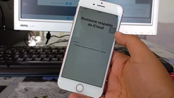 Realizar la configuración inicial del dispositivo después de que el proceso termine.