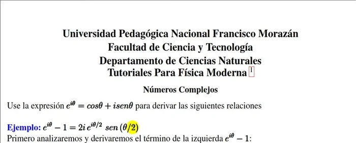 Simplificar la derivada para obtener el resultado: i * e^(iθ).